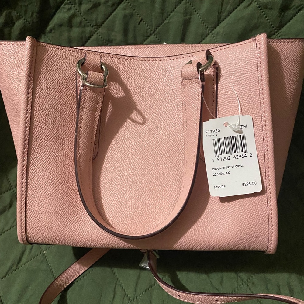 Coach pink small purse